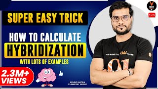 How to find hybridization of Carbon atoms  Hindi [upl. by Onirotciv]