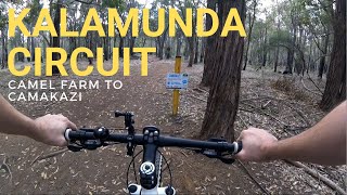 Kalamunda Circuit MTB Trail  Camel Farm to Camakazi  Perth Mountain Bike Trails [upl. by Stenger285]