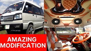 Suzuki Bolan cary daba New modification Decoration  Detail Review  Omni  SALE SALE [upl. by Phillida]