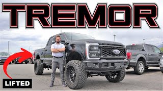 LIFTED 2023 Ford F350 Tremor Is Lifting The NEW Super Duty A Good Idea [upl. by Inaej]