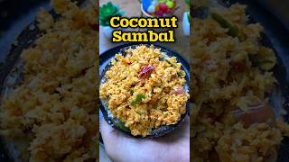 🥥🌴தேங்காய் சம்பல்😋👌 Coconut Sambal recipe😋👌shorts sambal srilankanrecipes [upl. by Bachman489]