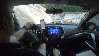 Montero Sport Glx MT  UphillDownhill POV  quotBitukang Manokquot [upl. by Ahsieki447]