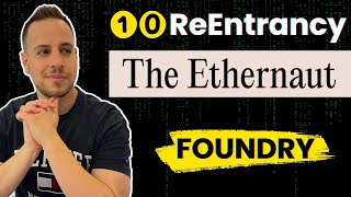 Ethernaut 10 ReEntrancy Foundry Solution 2024 Walkthrough Tutorial [upl. by Reifnnej]