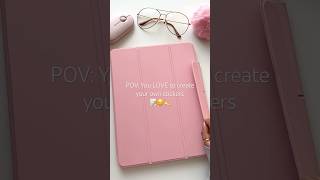 A simple way to make your planner feel more personal 😌💗 ipad planner planwithme [upl. by Arden]