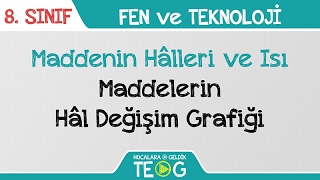 Maddenin Hâlleri ve Isı  Maddelerin Hâl Değişim Grafiği [upl. by Lubba]