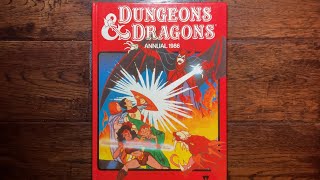 StoriesCYOABoard Game Dungeons and Dragons Annual 1986  Features DampD Animated Cartoon Characters [upl. by Rifkin98]