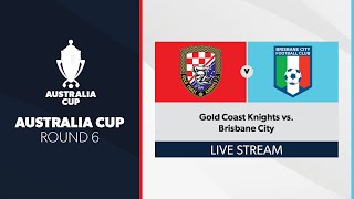 Australia Cup R6  Gold Coast Knights vs Brisbane City [upl. by Nwahsyd890]