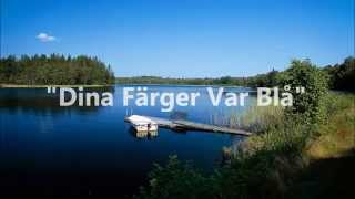 Tommy Nilsson  Dina Färger Var Blå lyrics [upl. by O'Kelly]