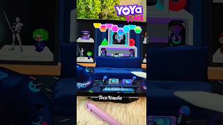 Decoração de sala gamer no YoYa Time yoyatime yoyaworldstories shorts [upl. by Annahsohs]