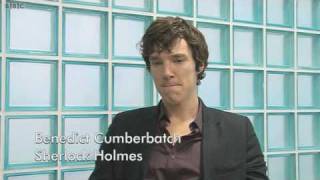 Sherlock Benedict Cumberbatch interview  Updating Sherlock  BBC One [upl. by Grey]