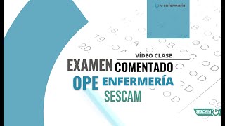 ¿Comentamos juntas el examen corregido de la OPE Enfermería SESCAM [upl. by Anoj586]