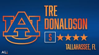 Auburn 2022 Signees 4star S Tre Donaldson Highlights [upl. by Haidadej]