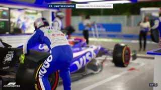 F1 MANAGER 2024 RB NO COMMENTARY CAREER MODE 7 IMOLA STAKING OUR 4TH PLACE CLAIM [upl. by Googins722]