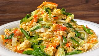 RESEP SAYUR GIZINYA KOMPLIT GURIH‼️ Bumbu iris cocok buat diet sarapan makan siang amp malam [upl. by Eldin356]