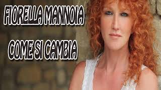 Fiorella Mannoia  Come si cambia karaoke  fair use [upl. by Wendell]