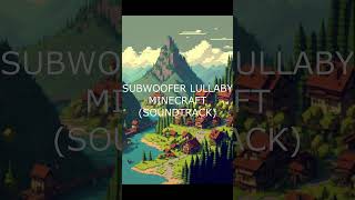 SUBWOOFER LULLABY danemi music soundtrack minecraft [upl. by Naujuj]