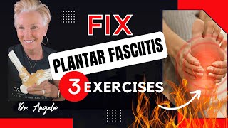 3 Exercises You MUST Do To Fix Plantar Fasciitis [upl. by Solrak824]