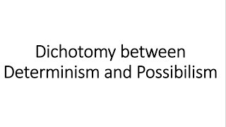 Dichotomy between Determinism and Possibilism  01  Historical Perspective  Environmentalism [upl. by Leruj]