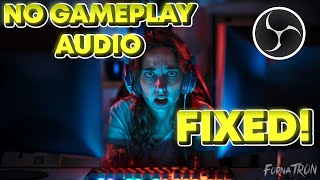 How To Fix No Gameplay Audio  OBS Studio Mac amp PC [upl. by Breen984]