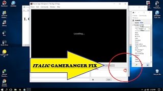 How To FIx Italic Gameranger 2017  PROBLEM SOLVED [upl. by Zuleika295]