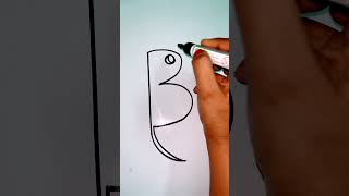 Cartoon seahorse drawing howtodraw kidsdrawing shorts PalakEducationArts [upl. by Lahcim]