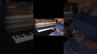 When A Piano String Breaks piano pianist strings breaking tune tuning fail fyp foryou [upl. by Persian]