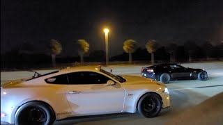 Quickest C7 Z06 416 Stroker vs Quickest Twin Turbo Mustang 10R80 60160 [upl. by Andel]