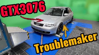 Audi S3 8L wehrt sich mit Händen und Füßen😡 18T Echtzeitabstimmung amp Codepatches erklärt [upl. by Cathey]