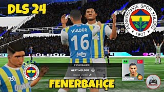 DLS 24 FB MODU 🟡🔵 DREAM LEAGUE SOCCER 2024 FENERBAHÇE FORMA VE LOGO TASARIMI  İSPANYOL SPİKER [upl. by Dennison]