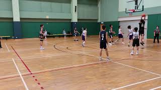 2023930 Hillen Youth U13 4強 加多利山小子 68 vs 18 DNA 黃 第三節 [upl. by Adnoyek]