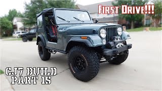 Finishing Touches  Jeep CJ7 Build Part 15 [upl. by Analahs]