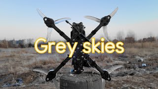 Grey skies  Fpv freestyle [upl. by Svirad99]