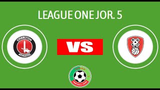 Charlton vs Rotherham  EFL League One 202425  MD 5  Match Preview [upl. by Desmond]