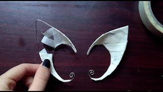 Como hacer orejas de elfo  Elf ears  2021 [upl. by Viridissa904]