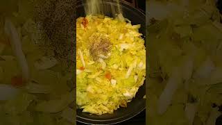 How I made Saltfish and Cabbage TRINI STYLE [upl. by Higley204]