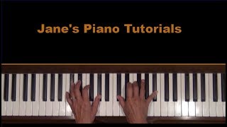 Greensleeves Piano Tutorial B1 [upl. by Woodman]