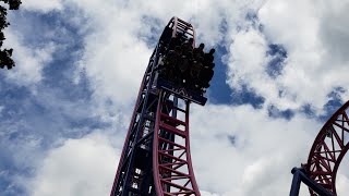 Adrenaline Peak POV from Oaks Park [upl. by Hairabez739]