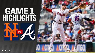 Mets vs Braves Game 1 Highlights 93024  MLB Highlights [upl. by Ranip848]