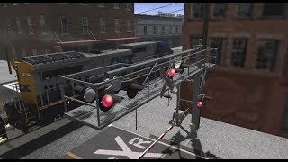 Trainz Railfanning Pt 198 La Grange KY CSX NS CampO NKP NampW Steam and Diesel Trains [upl. by Rothschild596]