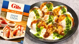 Gits Dahi Vada Recipe in Hindi  दही वड़ा बनाने का सबसे आसान तरीका [upl. by Cooe256]