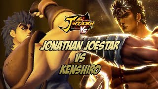 JSTARS Victory Vs  Jonathan Joestar vs Kenshiro [upl. by Airtina]