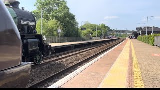 61306 ‘Mayflower’ Bawled by voyager at Tiverton Parkway 162024 [upl. by Katleen]