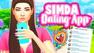 SIMDA DATING APP😍🔥  MOD REVIEW – THE SIMS 4 [upl. by Gnep]