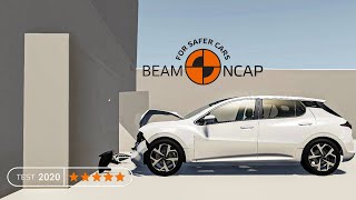 BeamNG Cherrier Vivace NCAP Crash Test [upl. by Saimon636]