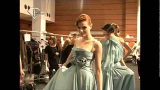 fashiontv  FTVcom  ELIE SAAB BEHIND THE SCENE FALL WINTER 2008 2009 [upl. by Eisset]