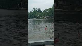 at pushaw lake in glenburn Maine today Wednesday July 17th 2024 [upl. by Ahsin]