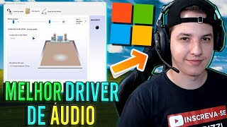 O melhor DRIVER DE ÁUDIO  Realtek HD Manager [upl. by Valer]