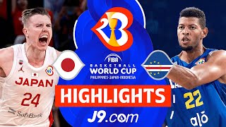 Japan Defeats Cape Verde Secures Qualification for the Paris Olympics  J9 Highlights  FIBAWC [upl. by Derry19]