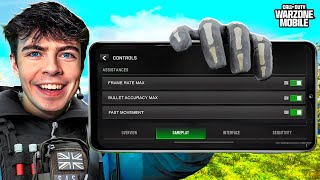 These SECRET Settings Will Make You PRO in Warzone Mobile [upl. by Eellek560]
