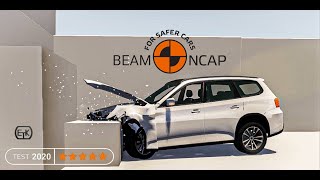 BeamNG ETK 1300 Series NCAP Crash Test [upl. by Nyletac]